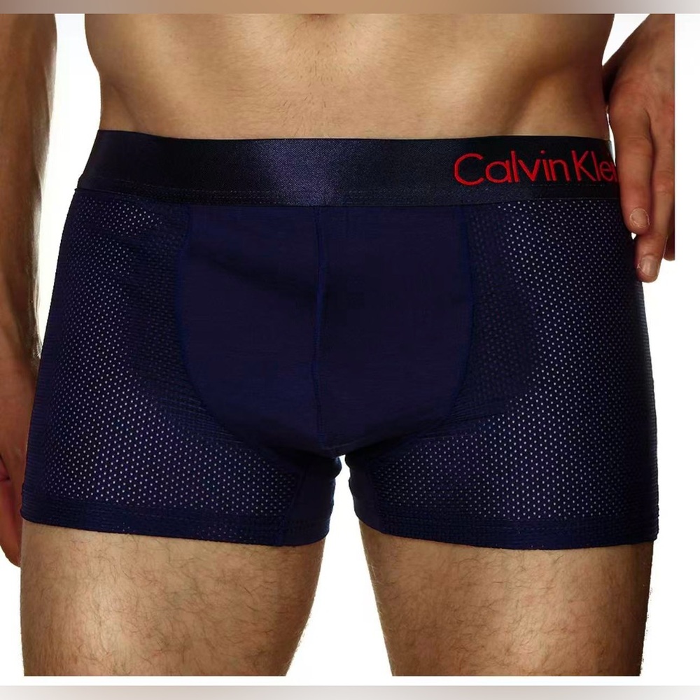 Calvin Klein Men's‎ breathable mesh boxer briefs 2 pack size L slim fit new